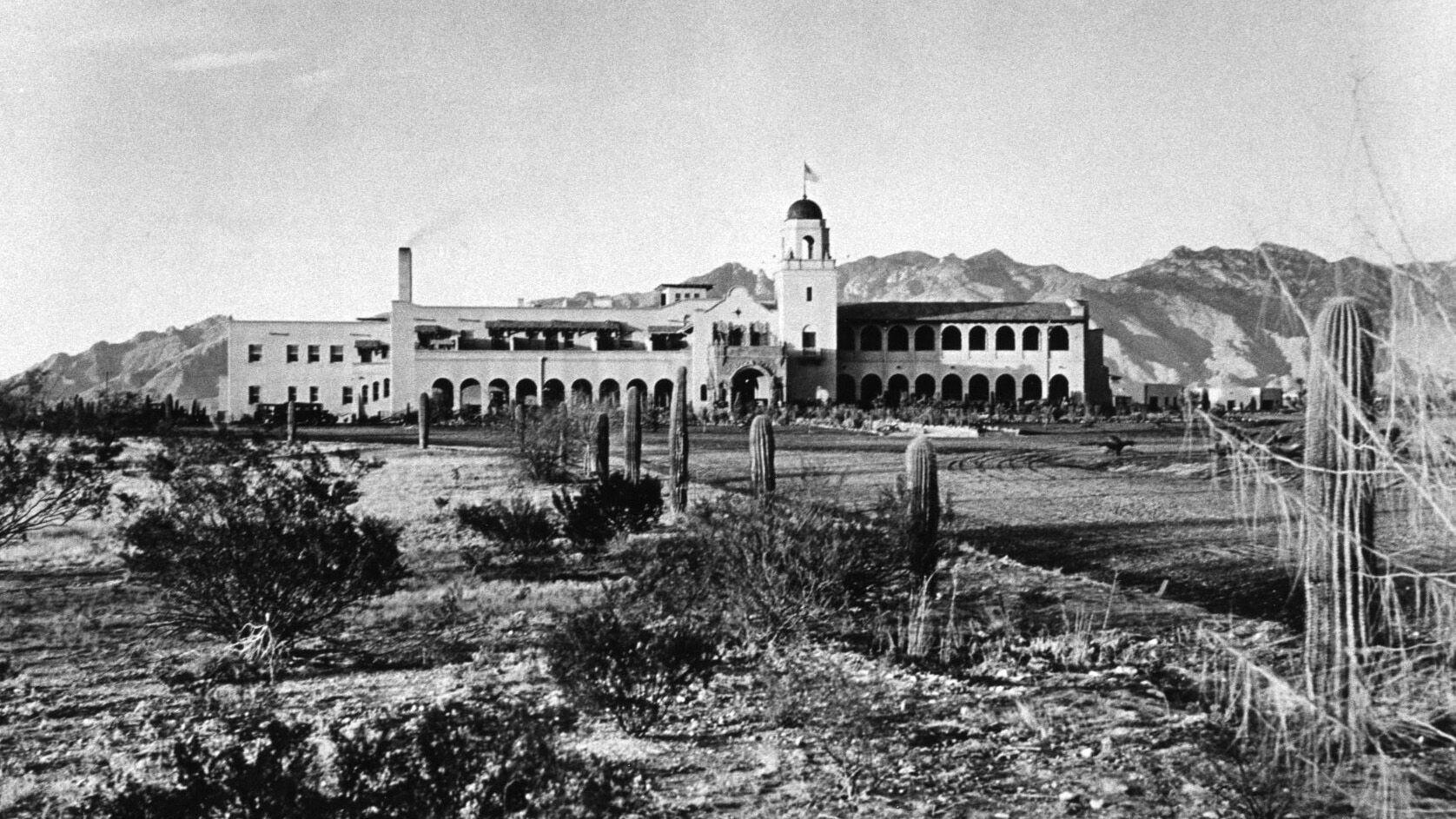 Photos of Tucson's Historic El Conquistador Hotel, demolished in 1968